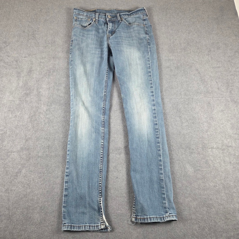 Levis 514 Slim Straight Jeans Mens 29x32 Blue Medium Wash Denim 04511-1025